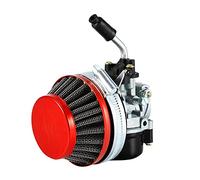 Yctze Carburatore da corsa per motore a 2 tempi per bicicletta motorizzata ATV Quad 40cc 50cc 80cc per motore mini quad 49cc motore mini quad 49cc carburatore racing miniquad carburante corsa del moto