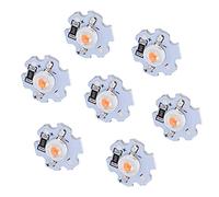 Yctze Chip LED 25 Pezzi 5V, Perline LED Ad Alta Potenza 200LM per Torce Fai-da-te, Luci Pilota, Faretti, Substrato in Alluminio, Leggero e Facile da Installare (#4)