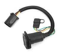 Yctze Connettore per Rimorchio a 7 Vie Spina a 7 Pin e 4 Pin e Cablaggio per Rimorchio con Staffa Vite Dado Spina USCAR Veicolo - Cablaggio Accessori per Gancio di Traino