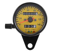 Yctze Contachilometri contachilometri per moto da 60 mm con indicatore nero per contachilometri universale Contachilometri Contachilometri Contachilometri Contachilometri Contachilometri Contachilomet