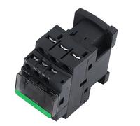 Yctze Contattore Ad Alta Tensione LC1D12 CA 380 V 12 A con Bobina in Rame, Contatti in Lega d'argento, Guscio in PC (Tensione della bobina AC220V)