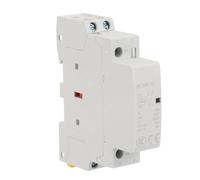 Yctze Contattore Bipolare 16A 24V CA per Uso Domestico, 2NO, 50/60Hz, Funzionamento Silenzioso Ed Efficiente Dal Punto di Vista Energetico, Installazione Semplice