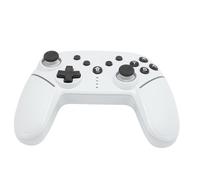 Yctze Controller da Gioco con Illuminazione RGB, Giroscopio a 6, e Tasti Programmabili per Interruttore, (WHITE)