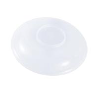 Yctze Copertura a Microonde Multifunzionale Trasparente - Schizzi di Calore per Cucinare gli Avanzi e un Facile Stoccaggio, Ideale per Piatti e Contenitori (Medio 80-105 mm / 3.1-4.1in)