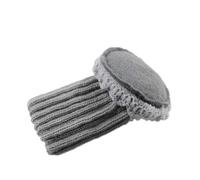 Yctze Coperture per Gambe Non Slip Elastiche da 16 Pezzi - Protettori a Maglia per Pavimenti e Mobili con Cuscinetti in Feltro (Grigio chiaro)