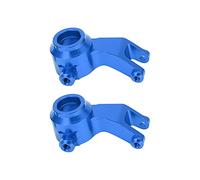 Yctze Coppa dello Sterzo in Lega di Alluminio 2 Pezzi per Auto RC Senton Typhon Big Rock - Parti di Ricambio in Metallo Rosse (BLUE)