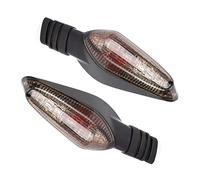 Yctze Coppia di Indicatori di Direzione ABS con Lente Fumosa per Streetfighter 848 1099 Multistrada 1200