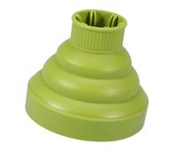 Yctze Copri Diffusore per Asciugacapelli Pieghevole per Salone Strumento per lo Styling in Silicone di Alta qualità per Even He Copri Asciugacapelli Diffusore per per per (GREEN)