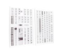 Yctze Copritasti KCA Trasparenti da 145 Tasti per Tastiere Meccaniche Cherry Height con Estrattore Chiave Set Universale Fai-da-te