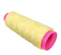 Yctze Corda per Tiro con l' Materiale 110 M/360 Piedi Filo Blu e Bianco Ad Alta Resistenza per la Realizzazione di Archi Ricurvi e Compositi (Bianco Giallo)