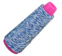 Yctze Corda per Tiro con l' Materiale 110 M/360 Piedi Filo Blu e Bianco Ad Alta Resistenza per la Realizzazione di Archi Ricurvi e Compositi (Blu Bianco)