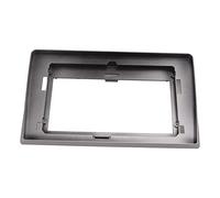 Yctze Cornice per Pannello GPS di Navigazione per Auto 10,1 Pollici Hiace 2010-2018 - Collegamento e Installazione Semplici, Materiale ABS, Cornice per Radio Stereo Perfetta, Finitura Nera