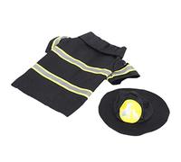 Yctze : Costume da Pompiere per Cani Abbigliamento da Pompiere per Cani Giacca Costumi per Cuccioli di Cane con Accessori per Animali Forniture per Animali//Abbigliamento e Accessori/Costumi (XL)