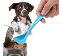 Yctze Cucchiaio per Animali Domestici con Manico Lungo per Cibo in Scatola per Cani e Gatti - Paletta e Non Tossica per un Facile Accesso Al Fondo delle Lattine