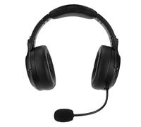 Yctze Cuffie da Gioco con Driver da 40 Mm e Ricarica di Tipo C, Cuffie da Gioco Ricaricabili con Batteria da 48 Ore per Desktop e Dispositivi Mobili (BLACK)