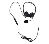 Yctze Cuffie USB con Microfono, Cuffie USB Cablate, con Microfono con Cancellazione del Rumore con Driver HD da 30 Mm e Regolabile, Ideali per PC, Computer, Laptop, Zoom, Skype, Team