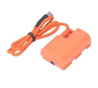 Yctze Decodificato E6 Dummy Battery Tipo C Compatibile con Serie 5D IV III 6d 7d R per Alimentazione Ininterrotta