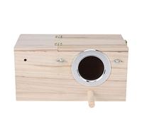 Yctze della Scatola di Uccelli in Legno per Cockatiels e Budgerigars - Casa da Allevamento di Uccelli Ideali e degli Decorativi