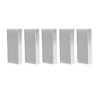 Yctze Dissipatore di Calore 40 X 20 X 100mm Alluminio | Di lunga durata, resistente alla corrosione, per PCB, dimensioni compatte, migliora la dissipazione del calore