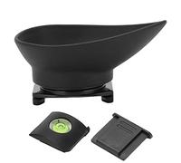 Yctze DK-19 Protezione per Oculare e Mirino per Fotocamera D800 | Include Slitta e Copertura | Design dell'orecchio Visibilità Migliorata Sotto la Luce Intensa | Compatibile con D700, D4, D3S, D3X,