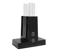 Yctze Dock di Ricarica per Controller, Stazione di Ricarica Rapida Magnetica 4 in 1 per Controller Modello 2 2025, 9 modalità di Illuminazione RGB, Indicatori LED, Cavo di Incluso