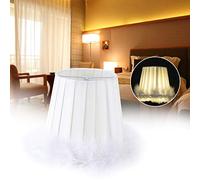 Yctze Elegante Lampada da Parete a Sospensione in Tessuto in Stoffa di Piume Lampadario per Casa, Hotel e Sala da Pranzo