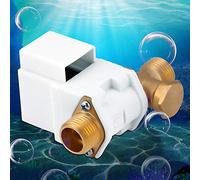 Yctze Elettrovalvola Elettrica DC 12V G1/2" N/C Normalmente Chiusa per il Controllo dell'acqua - Ideale per Irrigazione, Riscaldatori Solari e Sistemi Automatici