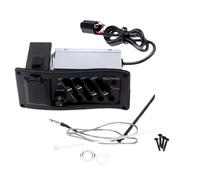 Yctze EQ Pickup per Chitarra con Controllo della Batteria Ed Effetti Regolabili per Musica Folk e Classica - Accessori Universali per una Facile Installazione