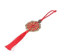 Yctze Feng Shui Cinese Lucky Pend con Red St per prosperità e Buona Fortuna (Ingresso e Uscita sicuri e sicuri) (Accumi Fortune)