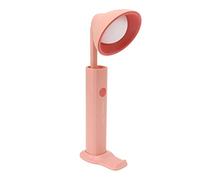 Yctze Flashlight Ricaricabile Magnetica e Lampada da Scrivania con 3 Colori - Pieghevole e Portatile per gli Studenti (rosso)