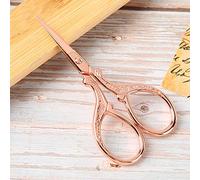 Yctze Forbici in Oro Rosa retrò per i Ricami Fai -da -te Artigianato Accessori da Cucito Vintage per un Taglio Preciso (oro rosa)