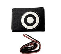 Yctze Fotocamera in Pelle con Tracolla per X-E5 Borsa per Fotocamera retrò in Pelle PU con Mezza Copertura e Tracolla Adatta per XE5 Kit metà in X-E5 con (BLACK)