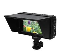 Yctze Fotocamera Touchscreen IPS da 5 Pollici con luminosità di 2000 Nit, Doppio Slot per Batteria e Opzioni di Montaggio Versatili per la Produzione Cinematografica