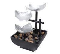 Yctze Fountana d'Acqua Desktop USB da 5V-Ornamento d'Acqua a 3 Livelli per Decorazioni per la Casa e dell'ufficio, Rilassamento e Sollievo dallo Stress