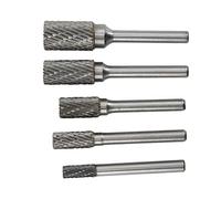 Yctze Frese in Metallo Duro a Doppio Taglio Set di Lime Rotanti Frese da Taglio Shan da 6 Mm Utensile per Lima Rotante Utensile per Sbavatura Rotante per Rettifica Lime Rotanti