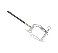 Yctze Gancio per Ormeggio Barca, Strumento per Infilare Cime con Asta Telescopica, Guida a U per Cima di Ormeggio, Acciaio Inossidabile Alluminio per Yacht Kayak Dinghy