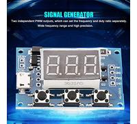 Yctze Generatore di Segnali Rettangolari a Onda Regolabile con Ciclo di Lavoro a Frequenza PWM a 2 per Controllo MCU - Generatore di Impulsi Ad Alta Precisione con Comunicazione Seriale
