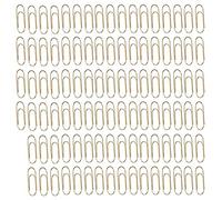 Yctze Gold Paper Clips 100 Pcs Anti Rust Planner Clips for Document