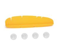 Yctze Guardia del Lavello a Foglia di Banana Forte di Aspirazione per Bancone e Bagno da (YELLOW)