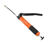 Yctze Gun di Grasso da 10000 Psi 600 Cc Manuale per il Grasso Ad Alta Pressione per Automobili, Camion, e Tosaerba per Prato (Doppio pistone rinforzato arancione)