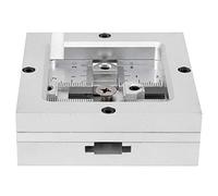 Yctze HT80H Stazione di Reballing BGA Universale per Chip da 9 Mm-43 Mm, Lega di Alluminio Leggera, Utensili Manuali con Kit Stencil