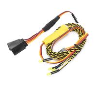 Yctze Indicatori di Direzione per Collegamento Auto Modello RC con Set di 4 LED per Realismo Migliorato e Risposta Rapida