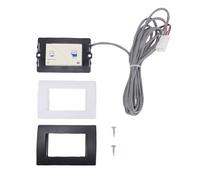 Yctze Interruttore a Muro per WC 36387 Interruttore a Muro a Doppio Pulsante Pannello di Controllo WC Sostitutivo per Silence Plus Aprile 2006 a Oggi