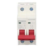 Yctze Interruttore Automatico 2P DC 1000V MCB 25A Interruttore su Guida DIN con Potere di Interruzione 6000A Maggiore