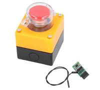 Yctze Interruttore Wireless per Pulsante di Accensione del Computer, | Materiale ABS, portata di 5 metri, installazione semplice, spazio di lavoro ordinato