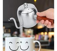 Yctze Kettle a Gocciolamento da caffè in Acciaio Inossidabile da 500 Ml con Braccio Lungo - Design a Maniglia Ergonomica per il Versamento di Precisione - Ideale per gli Amanti del caffè (500ML)