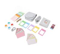 Yctze Kit di Accessori per Fotocamera da 9 Pollici con Custodia in Pelle PU, Specchio per Selfie e Strumenti di Personalizzazione delle Foto per 8 8 Secondi 9