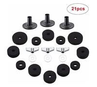 Yctze Kit di Cuscinetti in Feltro 21pc-accessori per la Sostituzione del Supporto Non Slip per la qualità del Suono e le Prestazioni Avanzate