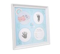 Yctze Kit di Impronte per Impronte per Bambini per Ragazzi e Ragazze Neonati | Frame di Stampa per Bambini Facile da Usare per Ricordi Preziosi | Include le Carte Pad Inchiostri e l'impronta (BLUE)
