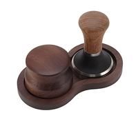 Yctze Kit di Tampone del Martello del caffè - Manomissione e Distributore in Acciaio Inossidabile in Acciaio Inossidabile con Base Universale per Baristi a Casa e Professionisti (51 mm/2 pollici)